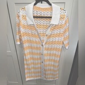 Women’s dress or cover up. Crochet.